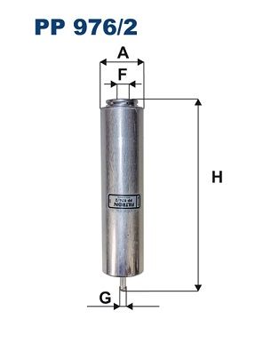 Фільтр палива FILTRON PP976/2