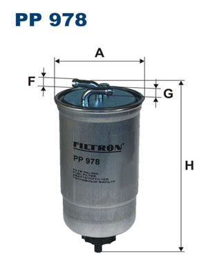 Fuel Filter FILTRON PP 978