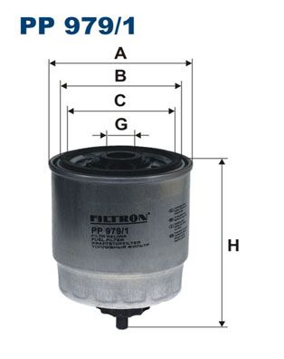 Fuel Filter FILTRON PP 979/1