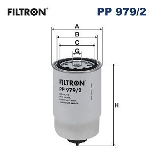 Kuro filtras FILTRON PP 979/2