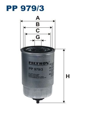 Fuel Filter FILTRON PP 979/3