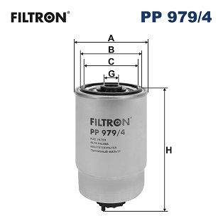 Фільтр палива FILTRON PP 979/4