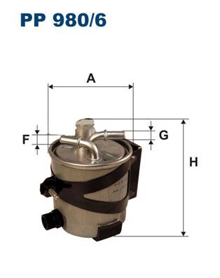 Fuel Filter FILTRON PP 980/6