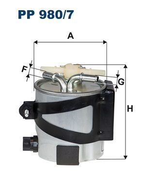 Fuel Filter FILTRON PP980/7