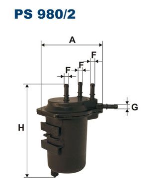 Fuel Filter FILTRON PS 980/2