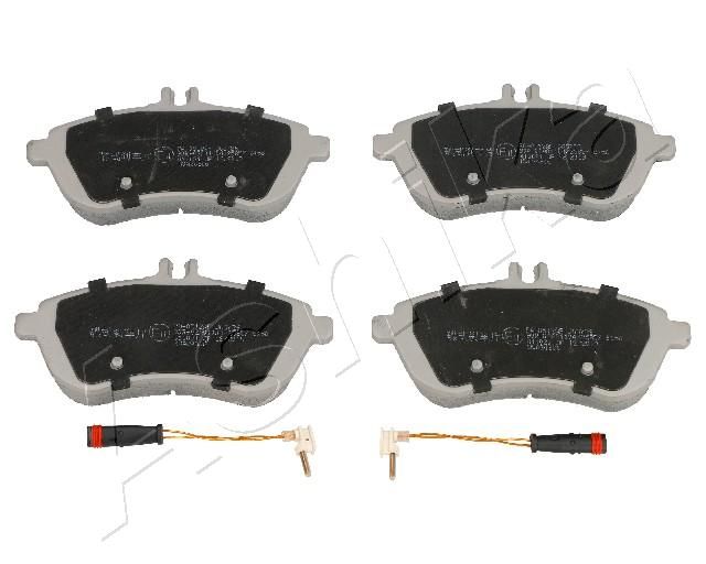 Brake Pad Set, disc brake ASHIKA 50-00-0512