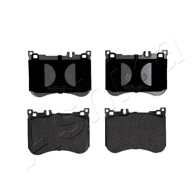 Brake Pad Set, disc brake ASHIKA 50-00-0554