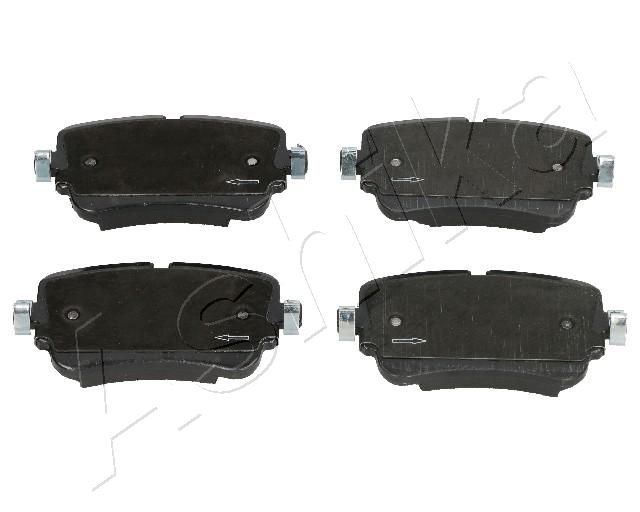 Brake Pad Set, disc brake ASHIKA 51-00-0911