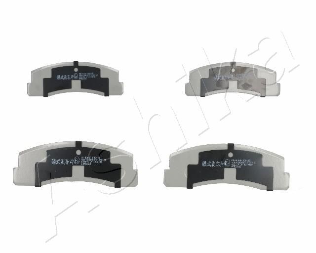 Brake Pad Set, disc brake ASHIKA 50-00-000