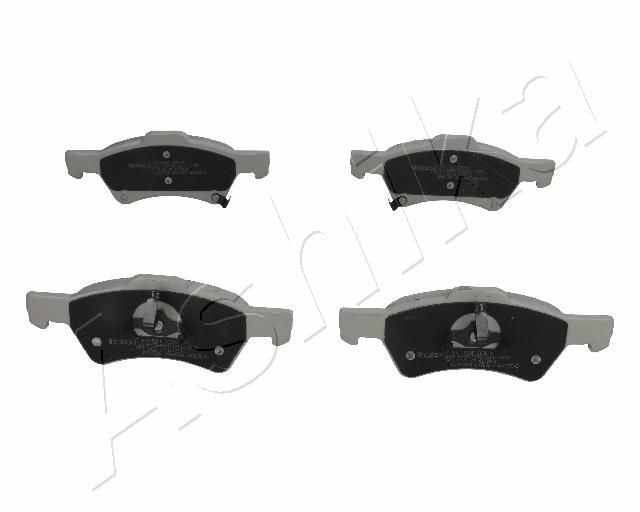 Brake Pad Set, disc brake ASHIKA 50-00-002