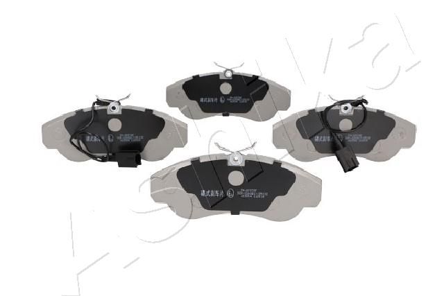 Brake Pad Set, disc brake ASHIKA 50-00-0057