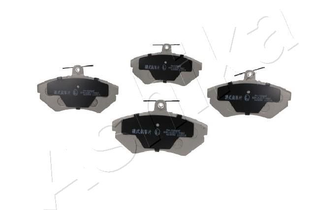 Brake Pad Set, disc brake ASHIKA 50-00-0084