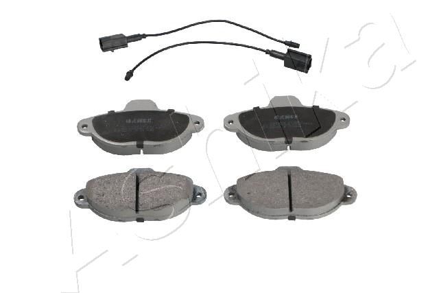 Brake Pad Set, disc brake ASHIKA 50-00-0087