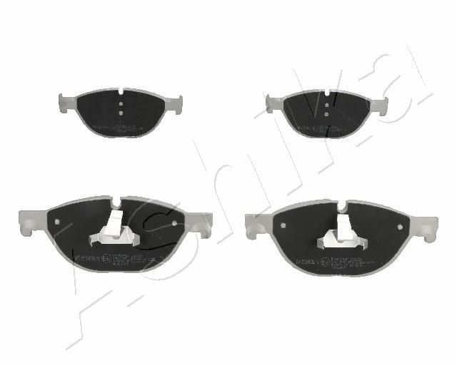 Brake Pad Set, disc brake ASHIKA 50-00-0125