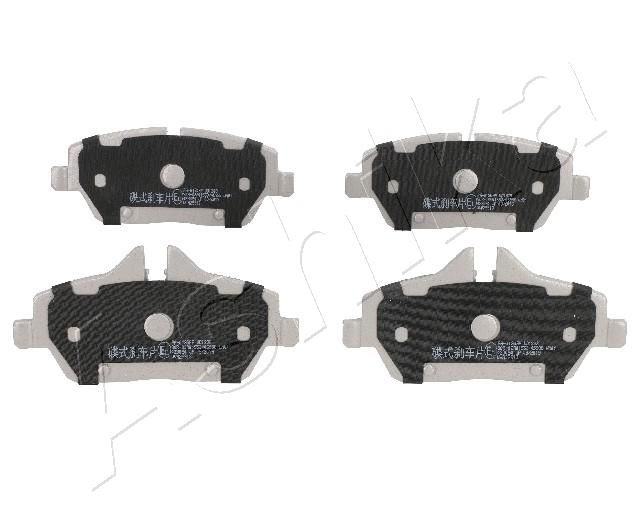 Brake Pad Set, disc brake ASHIKA 50-00-0130