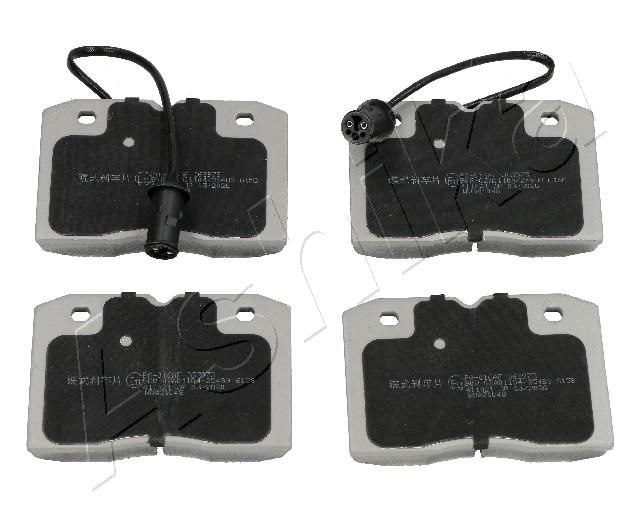 Brake Pad Set, disc brake ASHIKA 50-00-016