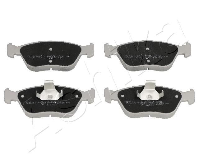 Brake Pad Set, disc brake ASHIKA 50-00-0327