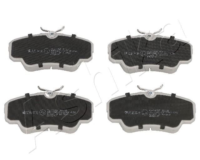 Brake Pad Set, disc brake ASHIKA 50-00-0409