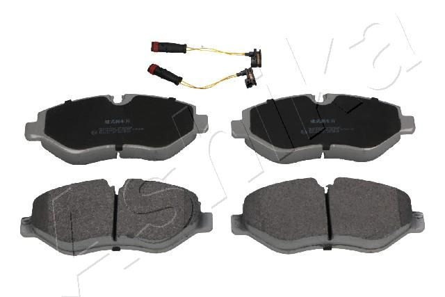 Brake Pad Set, disc brake ASHIKA 50-00-0538