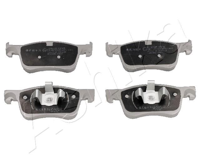 Brake Pad Set, disc brake ASHIKA 50-00-0612