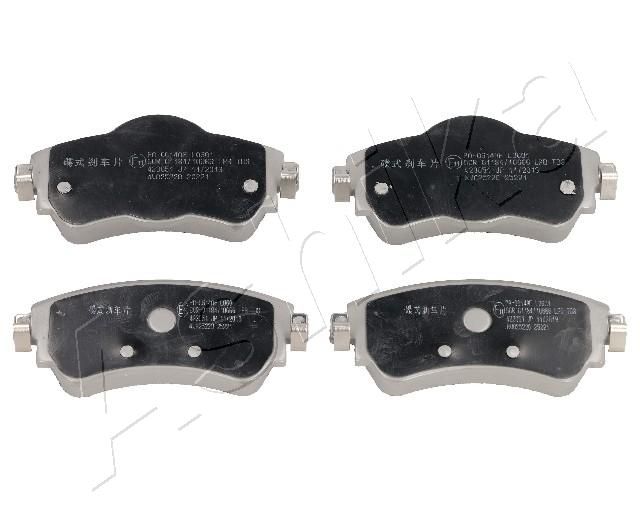 Brake Pad Set, disc brake ASHIKA 50-00-0614