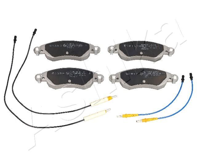 Комплект гальмівних накладок, дискове гальмо ASHIKA 50-00-0615