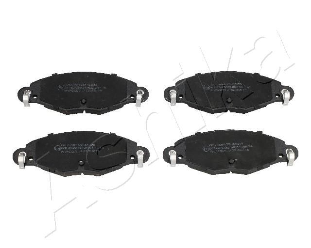 Brake Pad Set, disc brake ASHIKA 50-00-0617