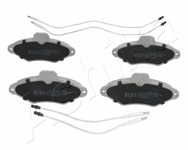 Brake Pad Set, disc brake ASHIKA 50-00-0628