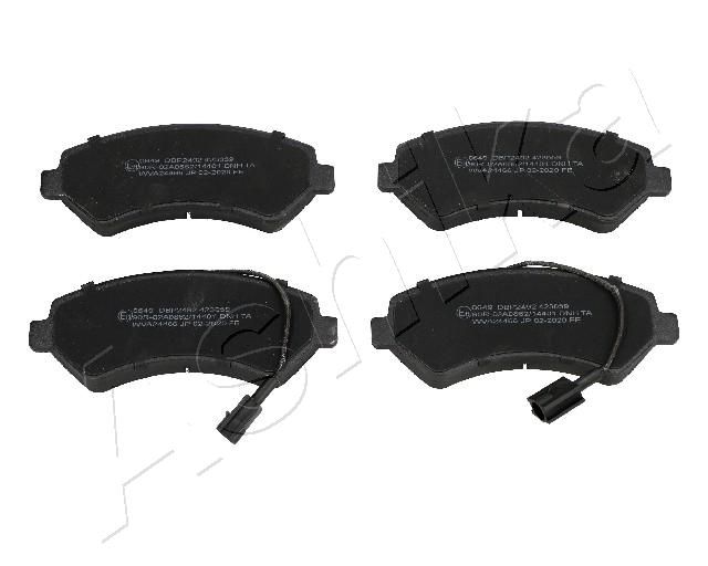 Brake Pad Set, disc brake ASHIKA 50-00-0649