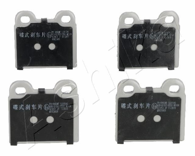 Brake Pad Set, disc brake ASHIKA 50-00-0943