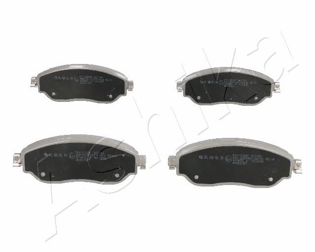 Brake Pad Set, disc brake ASHIKA 50-01-1004