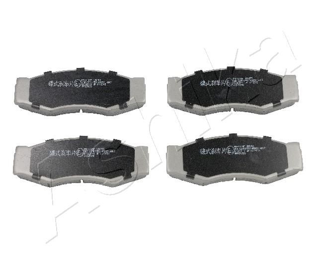 Brake Pad Set, disc brake ASHIKA 50-01-111