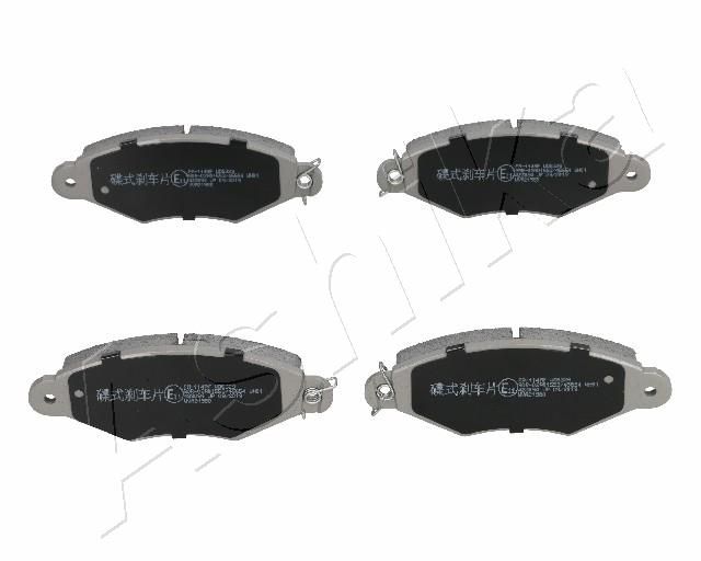 Brake Pad Set, disc brake ASHIKA 50-01-114