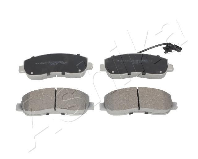 Brake Pad Set, disc brake ASHIKA 50-01-156