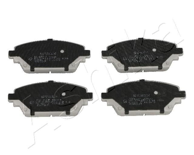 Brake Pad Set, disc brake ASHIKA 50-01-176