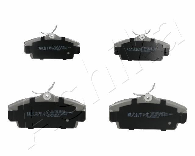 Brake Pad Set, disc brake ASHIKA 50-01-179