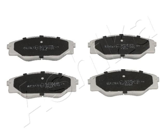 Brake Pad Set, disc brake ASHIKA 50-02-2004