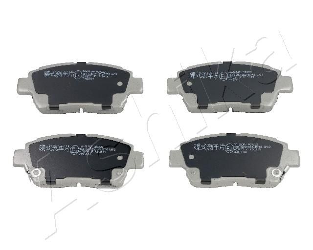 Brake Pad Set, disc brake ASHIKA 50-02-203