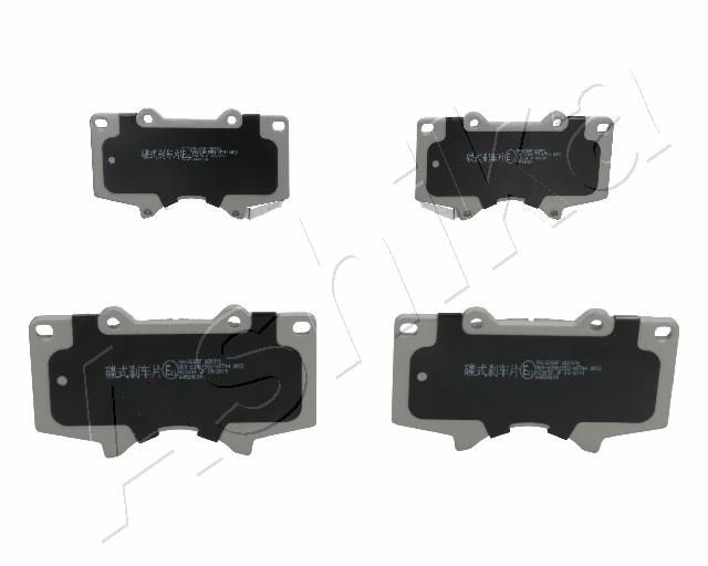 Brake Pad Set, disc brake ASHIKA 50-02-205