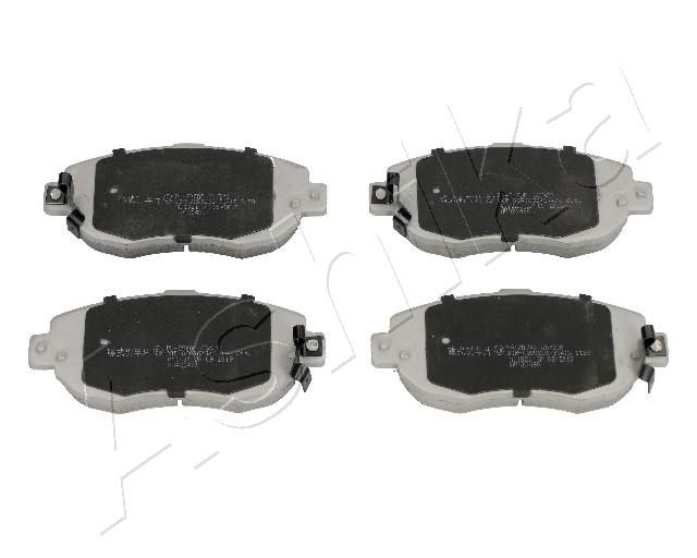 Brake Pad Set, disc brake ASHIKA 50-02-207