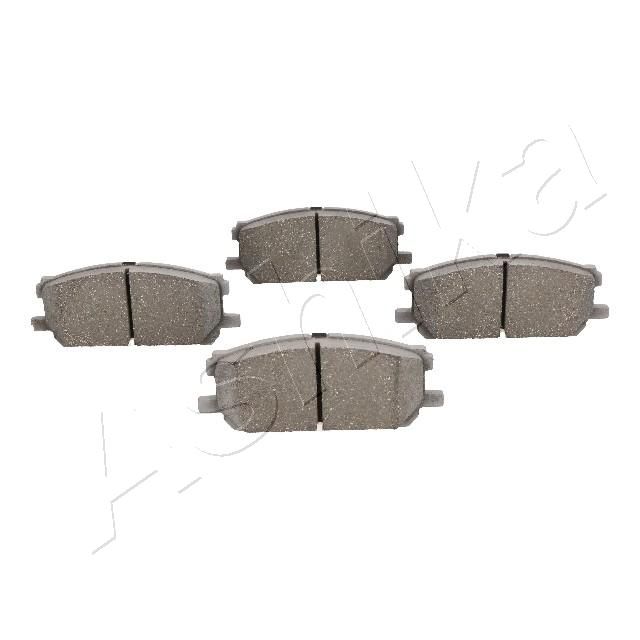 Brake Pad Set, disc brake ASHIKA 50-02-209