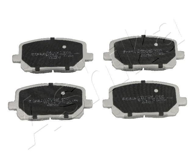 Brake Pad Set, disc brake ASHIKA 50-02-213