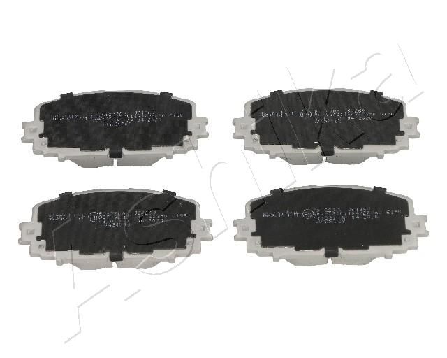 Brake Pad Set, disc brake ASHIKA 50-02-220