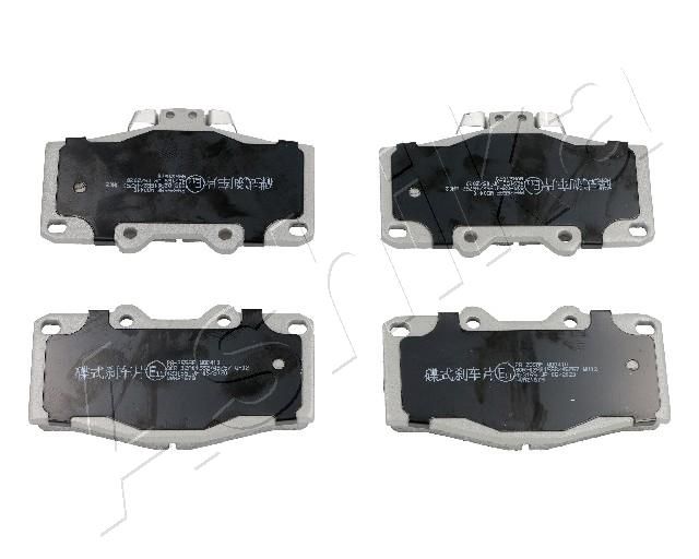 Brake Pad Set, disc brake ASHIKA 50-02-255