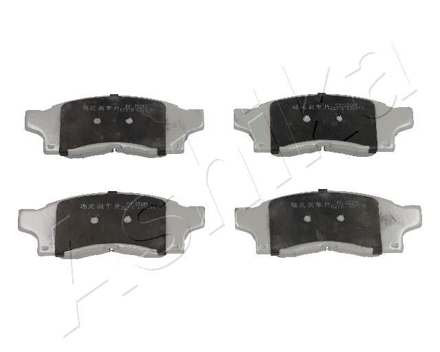 Brake Pad Set, disc brake ASHIKA 50-02-258