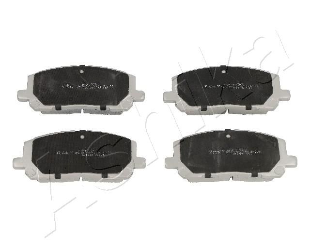 Brake Pad Set, disc brake ASHIKA 50-02-273