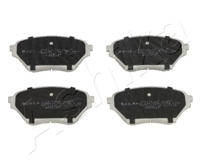 Brake Pad Set, disc brake ASHIKA 50-03-317