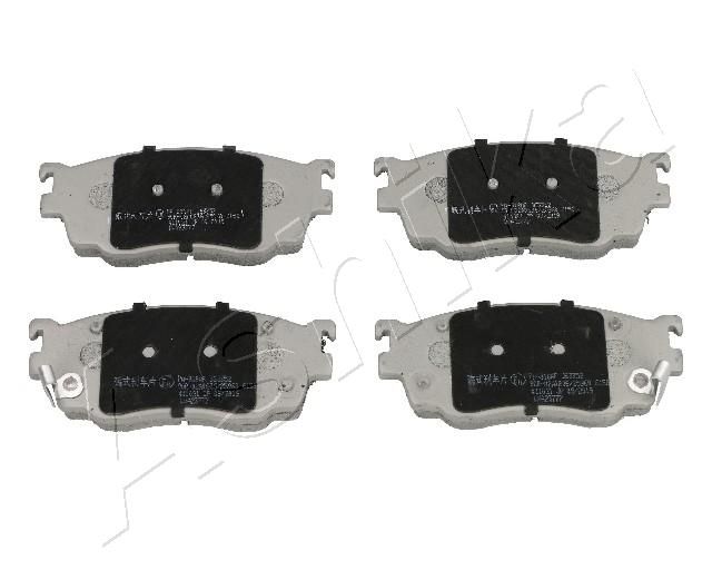 Brake Pad Set, disc brake ASHIKA 50-03-318