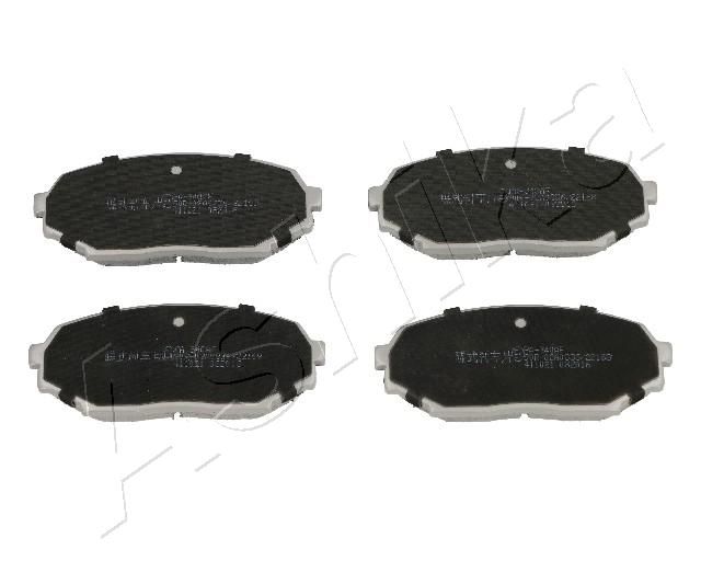 Brake Pad Set, disc brake ASHIKA 50-03-340