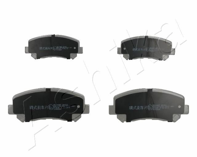 Brake Pad Set, disc brake ASHIKA 50-03-348